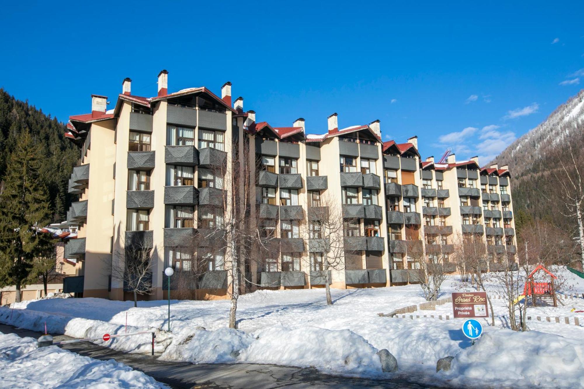 Residence Grand Roc - Ancolies 028 - Happy Rentals Chamonix Bagian luar foto